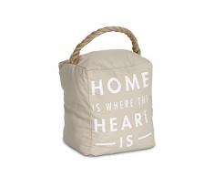 Pavilion Gift Company 72191 Home is Where The Heart is Türstopper, 12,7 x 15,2 cm