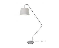 Villeroy&Boch Dublin Stehleuchte, Metall, 60 W, Satin, H 225 cm, Ø 45 cm