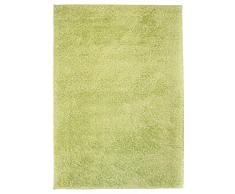 vidaXL 133062 Teppich Shaggy Hochflor Modern 80x150cm Schwarz Wohnzimmer Pflegeleicht, Gewebe, Größe: 80 x 150 cm (B x L)