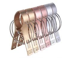 Z ZICOME Set von 6 Aluminiumlegierung Strandtuchclips für Strandstuhl oder Poolliege auf Ihrer Kreuzfahrt – halten Sie Ihre Handtücher Davon ab, wegzublasen.