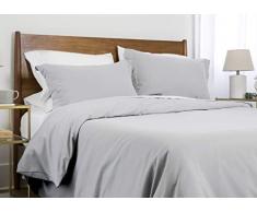 Southshore Fine Living, Inc. Bettwäsche-Set, vorgewaschen, klassisches Design Landhausstil Full/Queen hellgrau