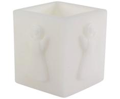 Magic Candle World Lanterns Winter Kollektion Laterne. Winter, Advent und Weihnachts Deko. Geprägter Engel. Windlichter aus Wachs. Wiederverwendbar.Teelichtlaterne.