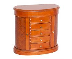 Mele & Co. Trinity Schmuckkästchen, Walnuss