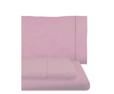 LASA Bettwäsche-Set, 100% Baumwolle, Perkal Fadenzahl 200, Orchidee, 220 x 285 cm135 cm45 x 155 cm, 3 Stück