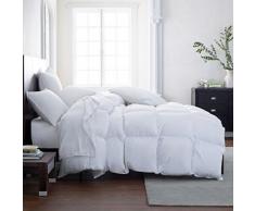 Die Ultimative Winter Tröster Hotel Luxus Daunendecke Bettdecke Einsatz mit Tabs, waschbar und hypoallergen (König), weiß, Twin