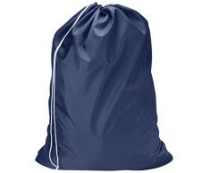 Commercial Heavy Duty Jumbo Größe Nylon Wäschesack, Nylon, marineblau, 22 x 32