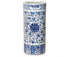 Emissary Home und Garden Schirmständer, schwarz/weiß, 50,8 cm H