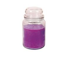 Galileo Casa 2195941 Glam Stumpenkerze Grande Lavendel 450g, Violett Maße: Ø 10 x H 17 cm