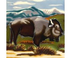 Bison Deko-Fliese, Keramik, 20,3 x 20,3 cm