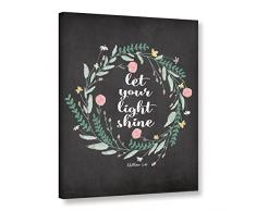 ArtWall Jo Moutons Light Shine Gallery Wrapped Canvas Print, 14 x 18