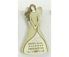 Abbey Gift Schutzengel mit Clip, 8,9 cm, Mehrfarbig
