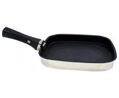 Callaway Grillpfanne, aus Edelstahl mit Antihaftbeschichtung, 25 cm