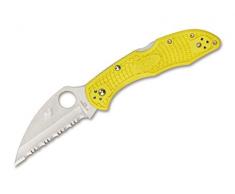 Spyderco 01SP1028 Taschenmesser Salt 2 Wharncliffe Serrated, Klingenlänge: 7,3 cm, Mehrfarbig