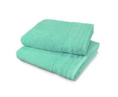 TOM TAILOR 0100111 Frottier Gästetuch (Baumwolle) 1x 30x50 cm, minze