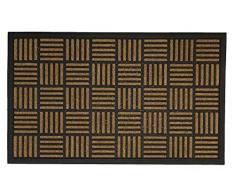 William Armes Dandy Fußmatte Parkett, 75 x 45 cm, Braun