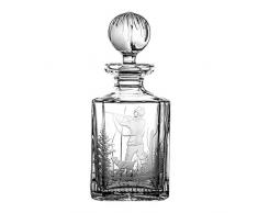 Crystaljulia 16095 Whiskykaraffe, Bleikristall, Klar