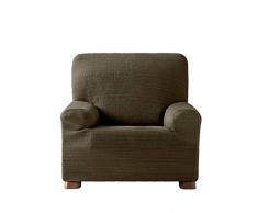 Eysa Aquiles elastisch Sofa überwurf 1 Sessel Farbe 07-braun, Polyester-Baumwolle, 37 x 29 x 5 cm