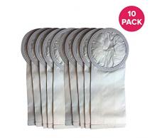 Crucial Vacuum 10 Oreck PKBP10 6 Qt Staubsaugerbeutel, passend für Oreck 6 Qt Rucksack Leerstellen, vergleichen zu Teil # PKBP10, entworfen und hergestellt