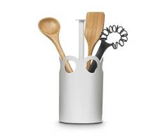 Sagaform Form Küchenutensilienhalter, Nylon, Weiß