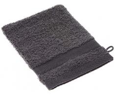 LASA Home Waschlappen, 16 x 21, Collection Royal crésent, Baumwolle, Steel Grey, 16 x 21 x 1 cm