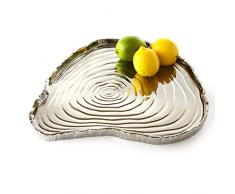 Serviertablett Elegance 13 Inch silber