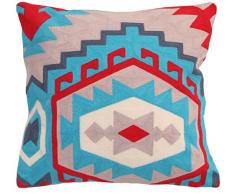 Carstens, Inc Southwest Kilim Stickkissen, Zierkissenbezug, Mehrfarbig