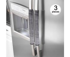 Comforfeel Kühlschrank Tür Küche Appliance Griff Umfasst, Keep Your Kitchen Appliance Griff Reinigen, Set of 3 Grau