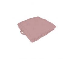 Stuhlkissen Boxspringbett aus Baumwolle Panama Rosa