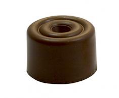 Sysfix 2310504 Türstopper zum Festschrauben, inklusive Schrauben und Dübel Größe 5, Grau, 10 Stück