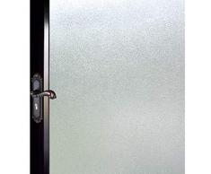 DuoFire Buntglas Sichtschutz Glas Film nicht klebend Statische Fensterfolie DS001