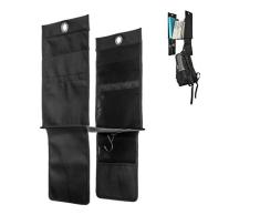 Oxel Hängeaufbewahrung mit 2 Haken und 4 kleinen Taschen
