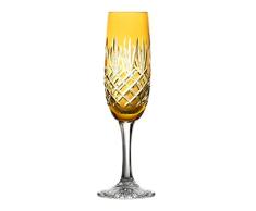 Crystaljulia 10501 Sektgläser, Bleikristall, 170 milliliters