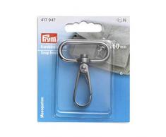 Prym 417947 40 x 60 mm gunmetal Karabinerhaken, Zinklegierung