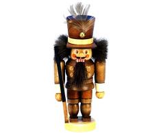 Alexander Taron Importer 13-0501 Christian Ulbricht Nussknacker, Soldat – 10,8 x 5,1 x 4,4 cm, Braun