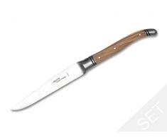 Goyon-Chazeau 02GC002 Laguiole Steakmesser Set, Rostfreier Stahl