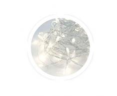 GSC Evolution Lichterkette, transparent, 5 m, 8 Funktionen, 6000 – 10000 K, Weiß