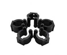 ZRM&E 12 Kunststoff Queue Halterung Cue Racks Set Snooker Spiel Werkzeug Zubehör Billard Queue Ortung Clip Halterung für Pool