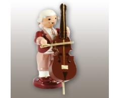 KWO Olbernhau 50176 Junge auf Schlitten, 5 cm