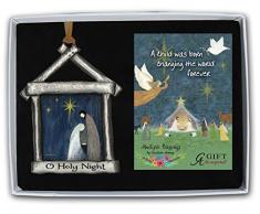 Kathedrale Kunst Heilige Familie Metall Ornament, 3–1/10,2 cm