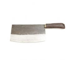 Authentic Blades Cung Chopping vietnamesische Küchenmesser, Kohlenstoffstahl, schwarz, 33 cm