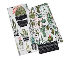 DII Urban Oasis Geschirrtücher, bedruckt, Kaktus, 45,7 x 71,1 cm, 2 Stück