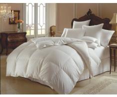 Elegant Comfort Daunendecke für alle Jahreszeiten Full/Queen weiß
