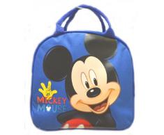 Disney Mickey Mouse Lunch Box Bag with Shoulder Strap and Water Bottle (1) by Unknown