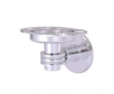 Allied Brass Continental Collection Zahnputzbecher, gepunktet, satiniertes Chrom