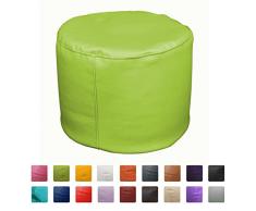 Hand Fotos Sitzsack Hocker 50 x 50 x 45 (grün)