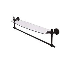Allied Messing rd-33tb/24-orb Retro Dot Collection 24 Single Regal mit Handtuchhalter Bar, Öl eingerieben Bronze