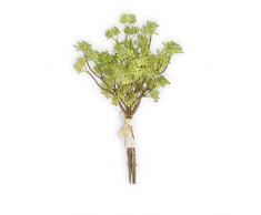 K&K Interiors 15407A-GR Blumenstrauß, 34,3 cm, Grün