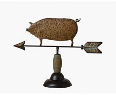 Your Hearts Delight Your Pig Wetterfahne, Mehrfarbig