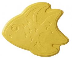 Ridder Fische Badewanneneinlage Duscheinlage XXS Mini-Einlagen, 100% synthetischer Kautschuk (TPE = Thermoplastisches Elastomere), gelb, ca. 13x11 cm