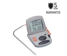 Taylor TYPTHWIRE Pro Fleischthermometer im Ofen mit digitalem Timer, plastik